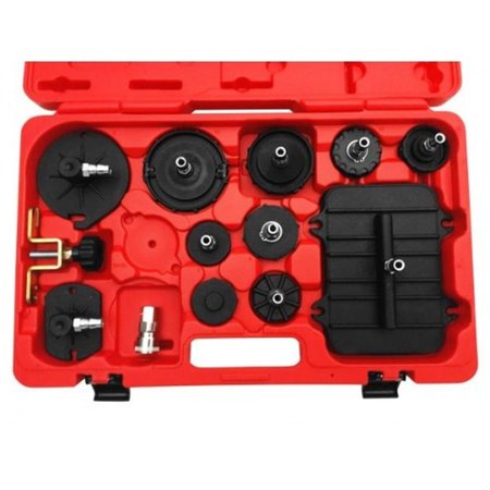 TOOL Brake Bleeder Master Cylinder Adapter Kit - 11 Piece TO2612982